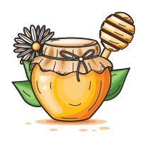 وکتور-عسل-طعم-دار